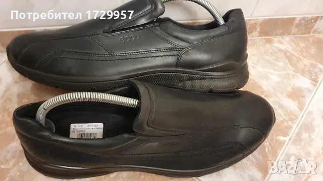 Мъжки мокасини Ecco Irving Номер- 47, снимка 11 - Ежедневни обувки - 48007267