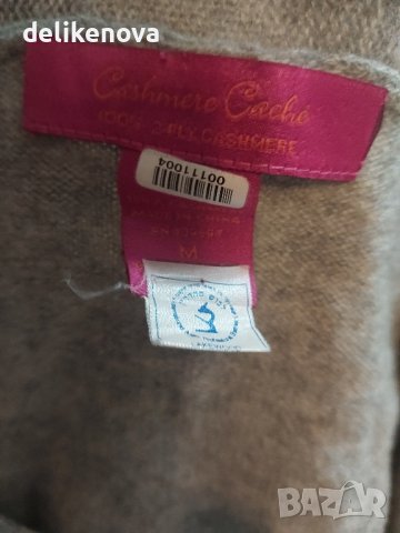 Кашмир. Cashmere Cache. Size M , снимка 2 - Блузи с дълъг ръкав и пуловери - 42901480