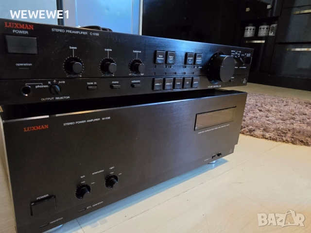 Luxman M3-C3, снимка 3 - Ресийвъри, усилватели, смесителни пултове - 51475442