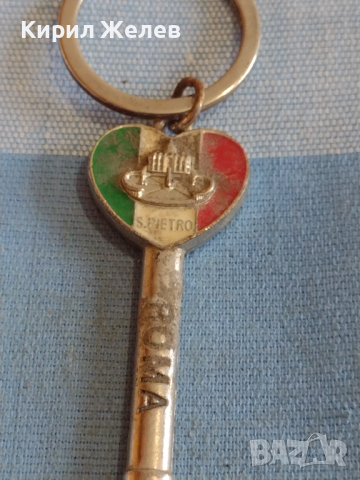 Ключодържател сувенир спомен от ИТАЛИЯ РИМ за КОЛЕКЦИЯ ДЕКОРАЦИЯ БИТОВ КЪТ 21411, снимка 3 - Колекции - 44791416