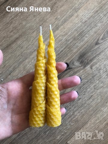 Свещи от пчелен восък- кулички, снимка 2 - Други - 37119320