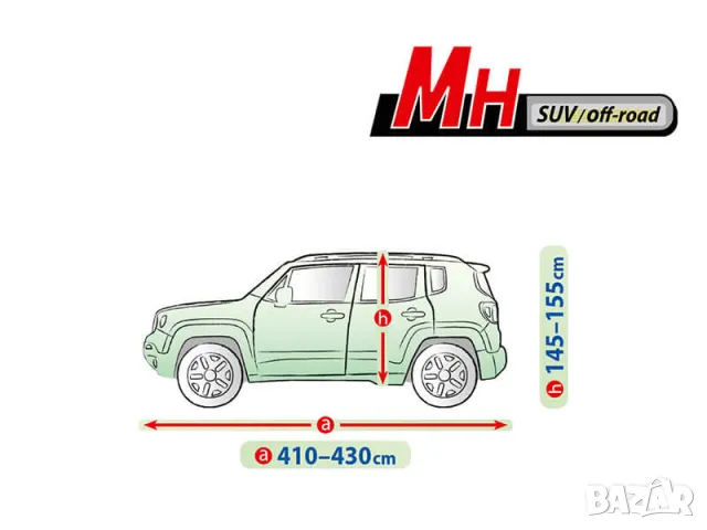 Покривало Kegel за джип SUV, снимка 5 - Аксесоари и консумативи - 48605701