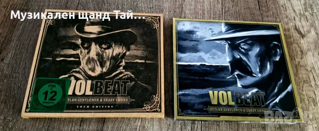 Компакт Дискове - Рок - Метъл: Volbeat – Outlaw Gentleman & Shady Ladies - CD + DVD Digipack