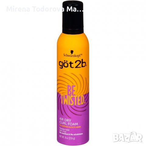 Пяна за къдрева коса , снимка 2 - Продукти за коса - 36604141