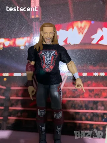 Екшън фигура WWE Edge Острието Adam Copeland Rated R Superstar WWE Mattel Elite играчка figure, снимка 5 - Колекции - 48928589