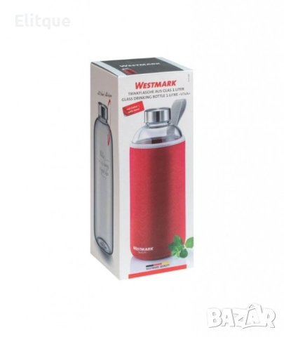 Стъклена бутилка с калъф Westmark Viva, снимка 12 - Други - 52593567