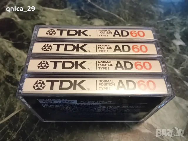 TDK AD-60 аудио касети, снимка 3 - Декове - 56272664