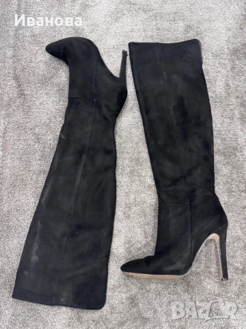 Дамски ботуши чизми, снимка 2 - Дамски ботуши - 53245411