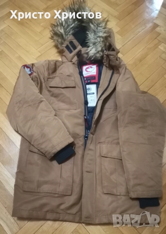Мъжка зимна шуба CANADA WEATHER GEAR Размер L, снимка 3 - Якета - 52661459