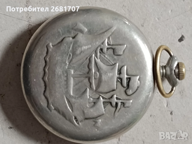 джобен часовник Молния (кораб), снимка 3 - Мъжки - 52477236