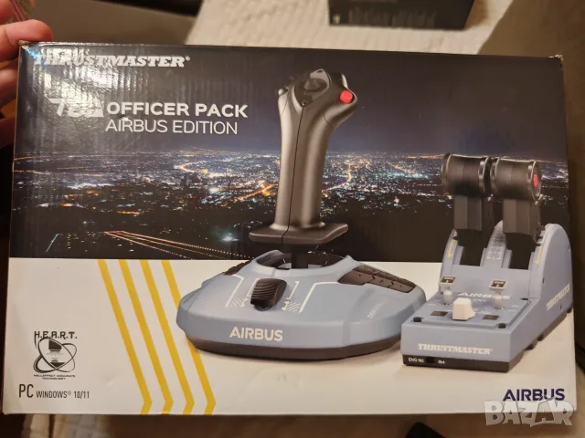 Thrustmaster TCA Officer Pack Airbus Edition – чисто нов джойстик и Throttle Quadrant PC&Xbox, снимка 2 - Джойстици и геймпадове - 56047521