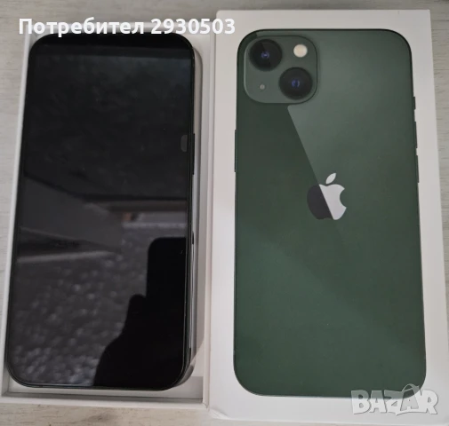 iPhone 13 128gb green , снимка 5 - Apple iPhone - 51120836