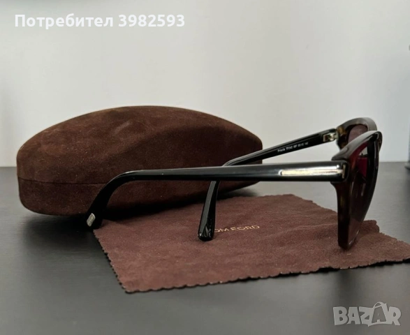 Оригинални слънчеви очила TOM FORD Priscila TF342 56F, снимка 3 - Слънчеви и диоптрични очила - 54202689