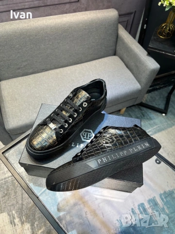 Луксозни Philipp Plein стил обувки – croco effect – №45 – нови, снимка 4 - Ежедневни обувки - 54248840