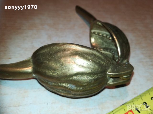 месингова антика-орехотрошачка 2912201525, снимка 8 - Колекции - 31251270