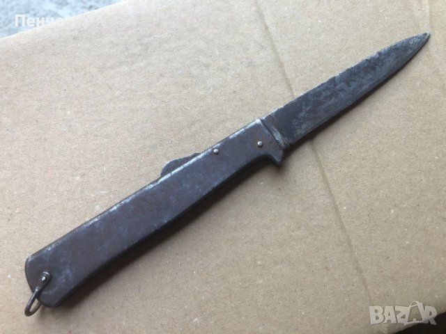 стар военен нож "MERCATOR" D. R. G. M. - WWI / WWII, снимка 10 - Антикварни и старинни предмети - 51381546