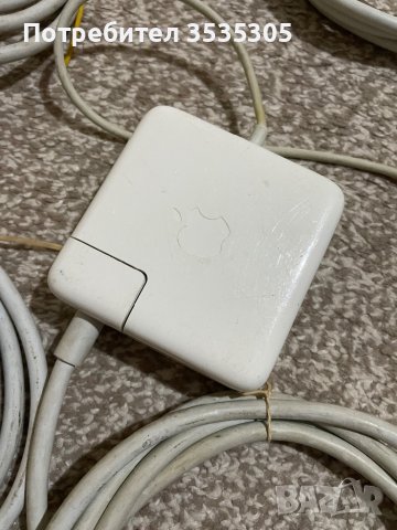Зарядни за Apple MacBook 45 - 65- и 85 ватови, снимка 2 - Части за лаптопи - 42842943