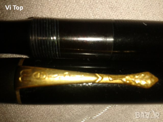 Писалка Melbi ,със златно перо ,действаща, снимка 2 - Антикварни и старинни предмети - 42253636