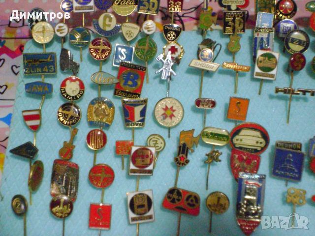 Значки 150 броя на различни фирми и брандове редки, снимка 6 - Антикварни и старинни предмети - 44747560