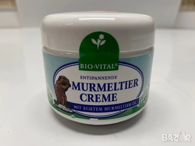 Крем с мас от мармот 125 мл и за шипове murmeltier Bio-Vital от Германия, снимка 2 - Други - 40712942