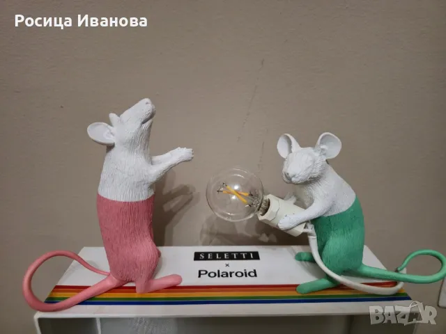 Seletti and Polaroid- нощна лампа, снимка 8 - Настолни лампи - 50060598