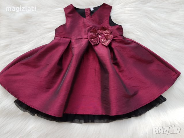 Коледна рокля 86см. , снимка 5 - Бебешки рокли - 33883751