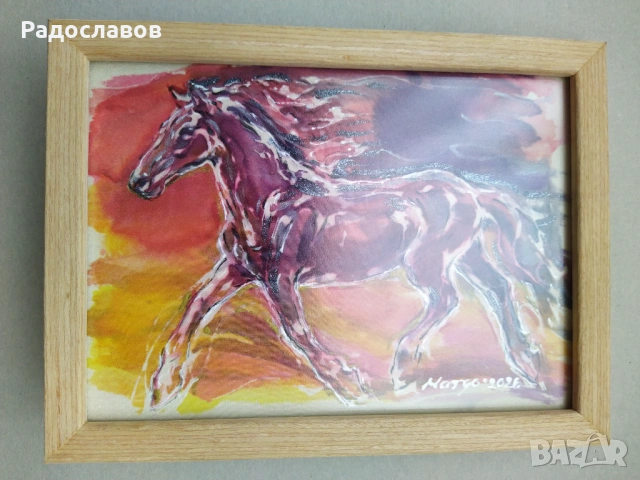 ''Конче'' 3 / картина, оригинал /, снимка 6 - Картини - 54115861