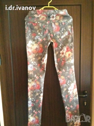 Only дънки на цветя размер М , снимка 2 - Дънки - 30287637