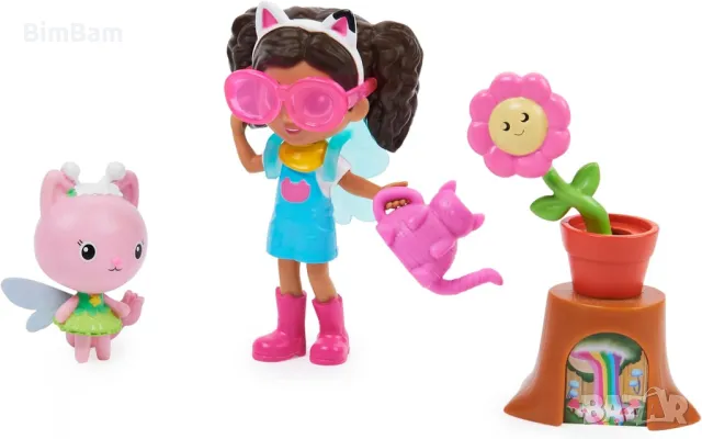 Kомплект Gabby's Dollhouse - Градината на Габи / Netflix, снимка 4 - Кукли - 48206447