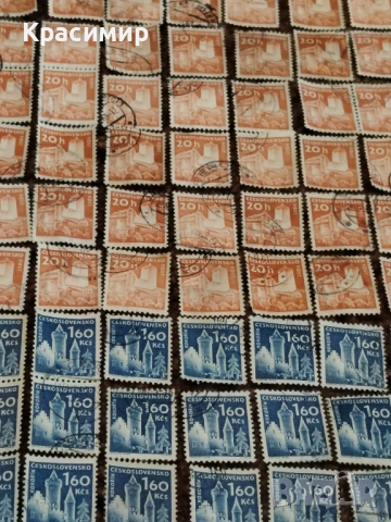 Чехословакия 1960г. 150 бр. ПОЩЕНСКИ МАРКИ , снимка 8 - Филателия - 53174993