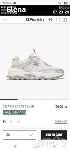 Дамски маратонки D.Franklin , снимка 8 - Маратонки - 52841856