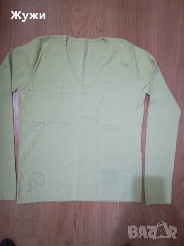 Лот от дамски дрехи-дънки и блуза, снимка 8 - Блузи с дълъг ръкав и пуловери - 31388011