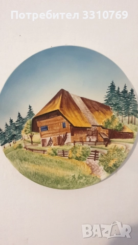 Красиви декоративни порцеланови стенни чинии. , снимка 7 - Декорация за дома - 52570197