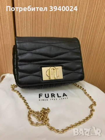 Чанта furla 1927 mini soft, неразличима от нова - без забележки, носена веднъж!
