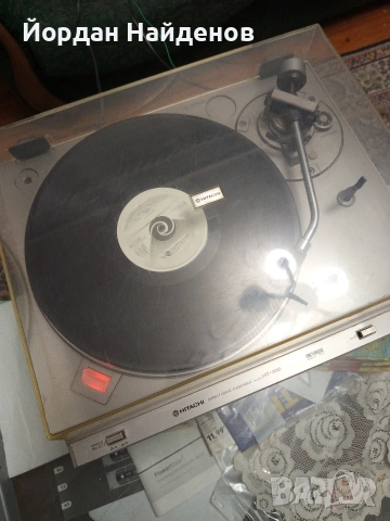 ГРАМОФОН HITACHI HT. 356  DC  СЕРВО  МОТОР. 33. И. 45.  ОБОРОТА , снимка 8 - Грамофони - 53276292