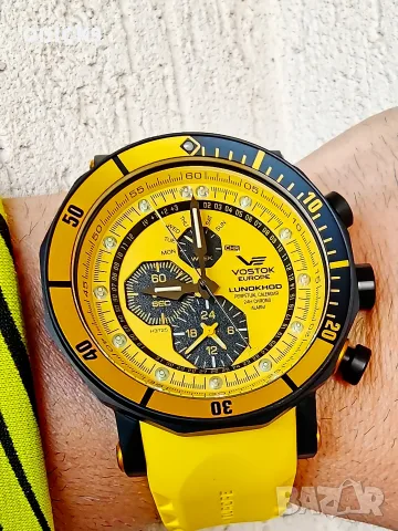 Vostok-Europe Lunokhod 2 Grand Chrono Tritium Tube