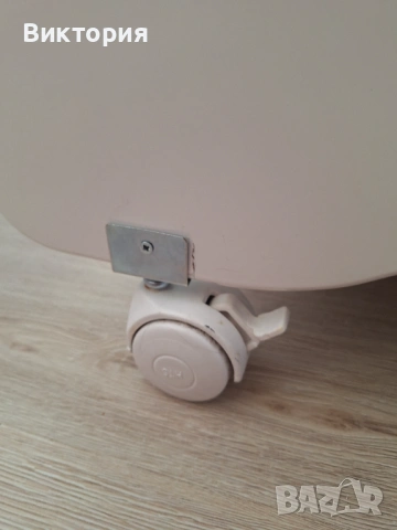 Кошара с колелца 60х120, бяла, снимка 4 - Кошарки - 54003627