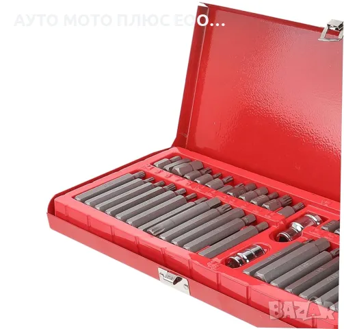 Комплект битове-накрайници – Еврейска звезда Rico 41 части., снимка 4 - Аксесоари и консумативи - 47567055