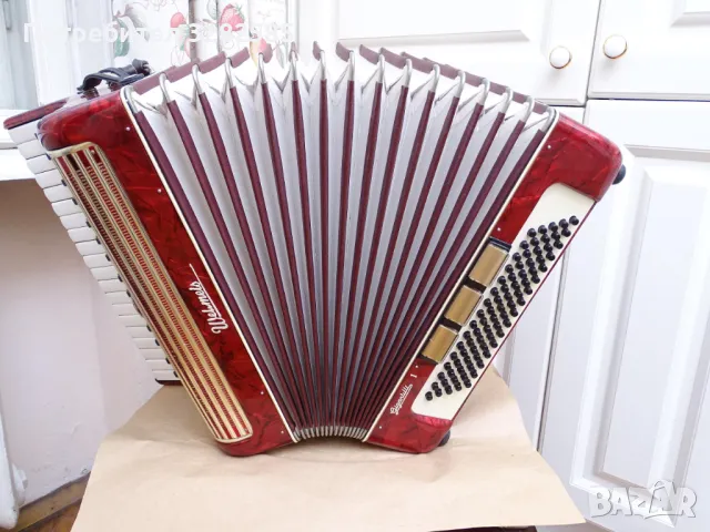 Акордеон Велтмайстер Гигантили 80 баса, снимка 15 - Акордеони - 48847207