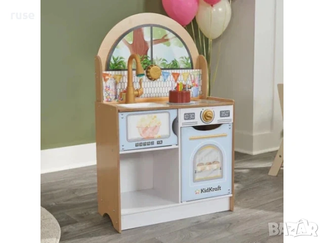 НОВИ! Дървена детска кухня с аксесоари KidKraft, снимка 3 - Играчки за стая - 53967107