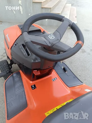 тракторна косачка Husqvarna , снимка 6 - Градинска техника - 56171549