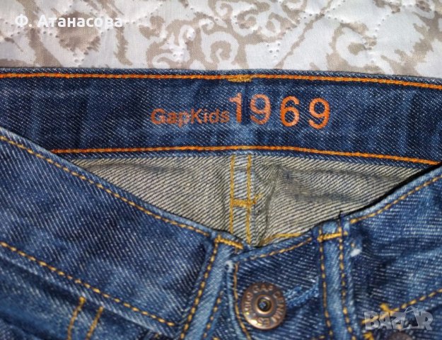 Страхотни маркови дънки за момче GAP Kids, размер 116-122, 6 години, снимка 4 - Детски панталони и дънки - 35058385