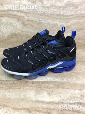 !НОВИ! Nike Air Vapormax Plus 'VM' | Black/Blue | + КУТИЯ, снимка 4 - Маратонки - 55750724