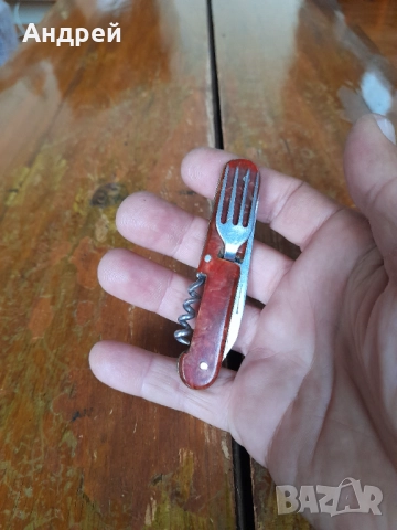 Стар джобен нож,ножче,ножка #147, снимка 3 - Други ценни предмети - 51881745