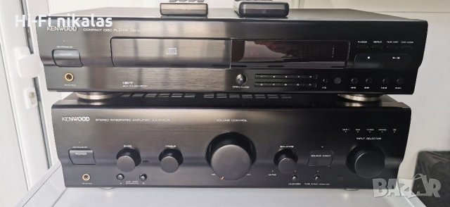 Комплект CD player Kenwood DP-3040 + усилвател Kenwood KA-2050R + 2бр.дистанциони 