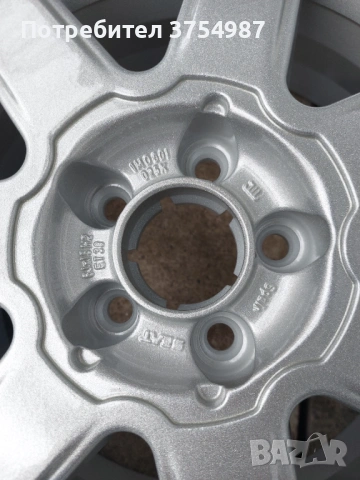 Алуминиеви джанти 5×100×57.1-15 цола , снимка 8 - Гуми и джанти - 53176159
