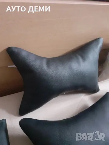 ТОП Цена за 2 броя-14 лв / изцяло кожени възглавнички за седалка на автомобил кола, снимка 2 - Аксесоари и консумативи - 49167666
