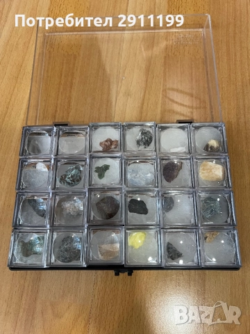 Колекция минерали, 56 бр., снимка 4 - Колекции - 52106426