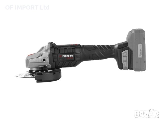 НОВО Акумулаторен Безчетков Ъглошлайф PARKSIDE Performance 20V Li-Ion, снимка 3 - Други инструменти - 44178417