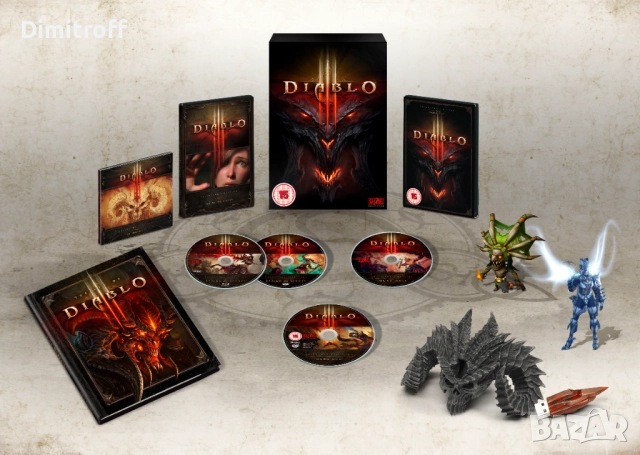 Diablo III (Vanilla) Collector’s Edition (used key), снимка 4 - Колекции - 52497820